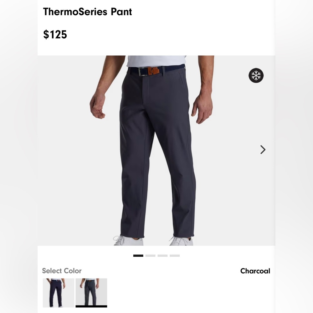 Footjoy ThermoSeries Golf Pants 34/30